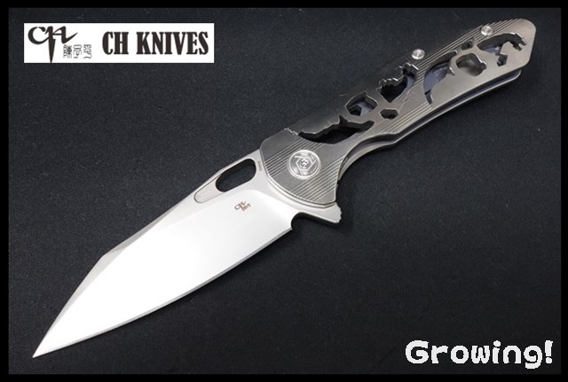 CH Knives 3515 Iconic Hollow Out Steel Blade