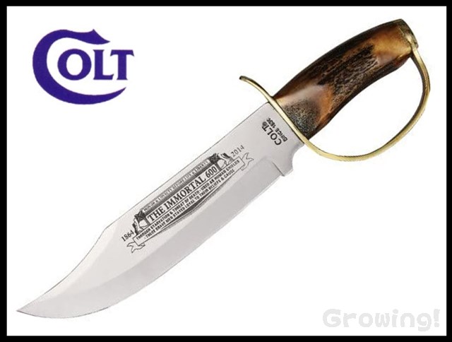コルト　「イモータル600」ボウイナイフ 