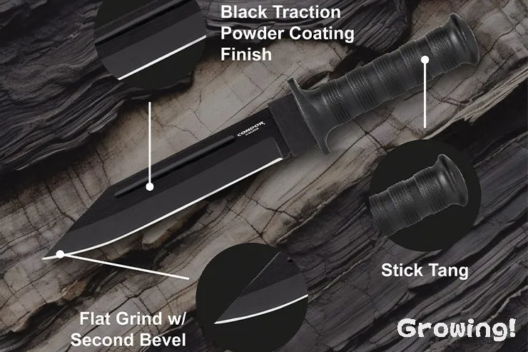 ナイフショップ グローイング！□CONDOR【コンドル】□ ダークサクソン