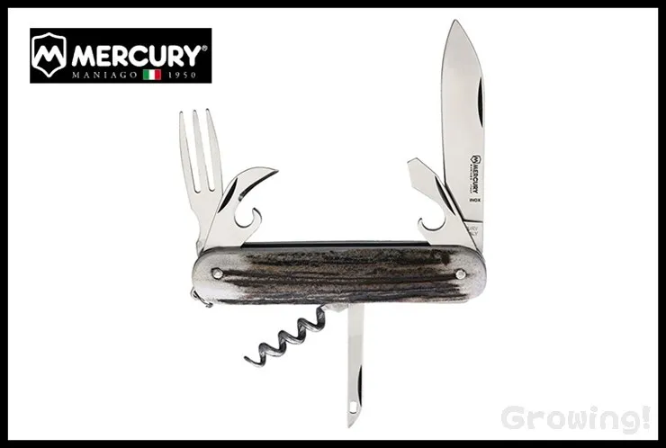 Mercury MULTI PURPOSE KNIFE - 6 IMPLEMENTS Art. 913-6DC