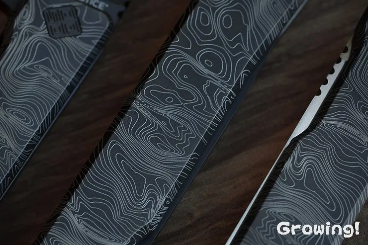 OCASO  ENGRAVED  TITANIUM  