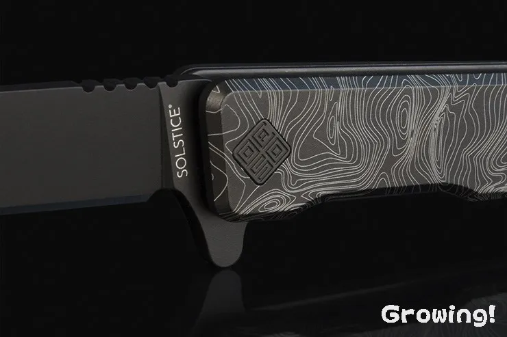 OCASO  ENGRAVED  TITANIUM  