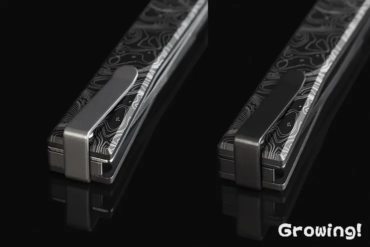 OCASO  ENGRAVED  TITANIUM  