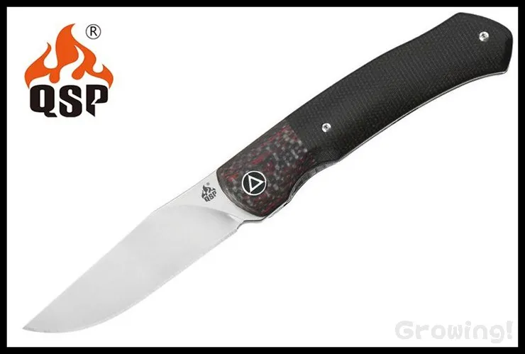 ナイフショップ グローイング！□QSP□ ガネット 【154CM】【カーボン