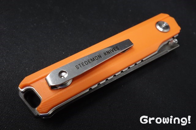 Stedemon BP02 Linerlock Orange SW
