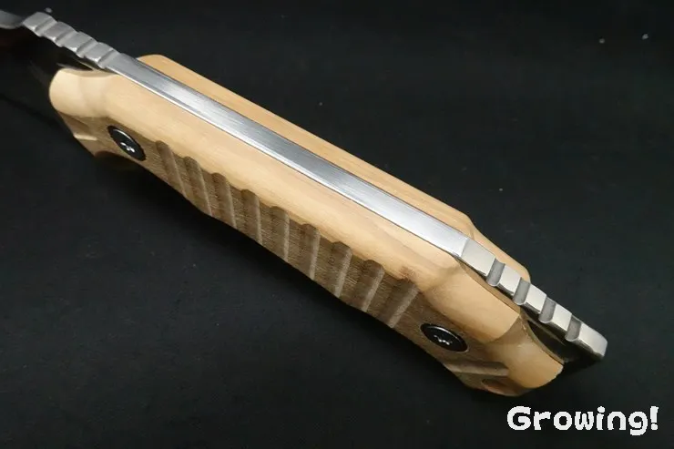 VF Knives TOK Fixed Blade Olive Wood