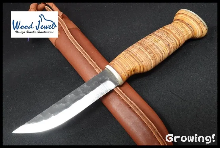 Wood Birch bark knife - 23TP 